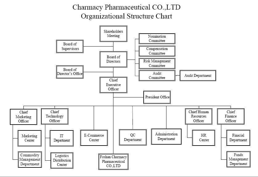 chuangmei pharmaceutical pharmaceutical organizational chart